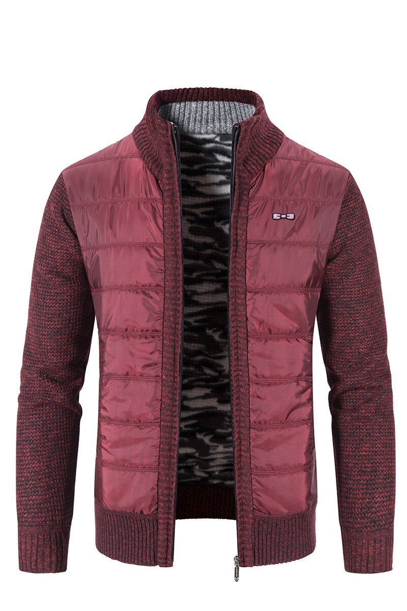 새로운 스웨터 에덴 남자 가을 겨울 남성 스웨터 재킷 캐주얼 지퍼 니트 플러스 크기 M-3XL 옴므